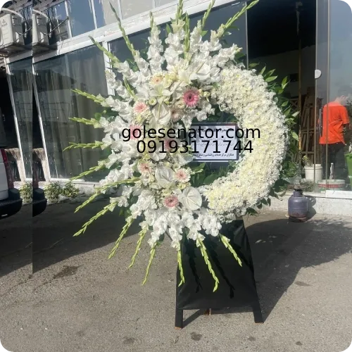 1.7 meter flower of glale and lilium گل 1/7 متری گلایل و لیلیوم